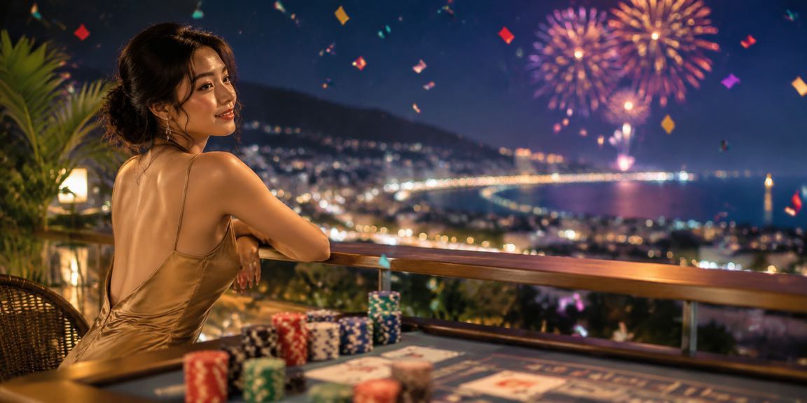 Người chơi thưởng thức cà phê và trải nghiệm baccarat tại Phú Quốc